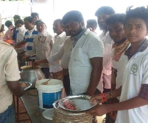 Yuvanestham Foundation food donation programs have been done